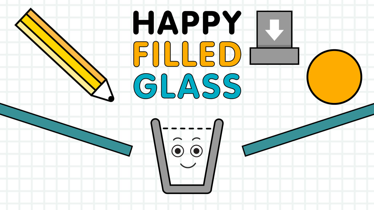 Image Happy Filled Glass